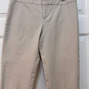 Ecru Womens Tan Pants